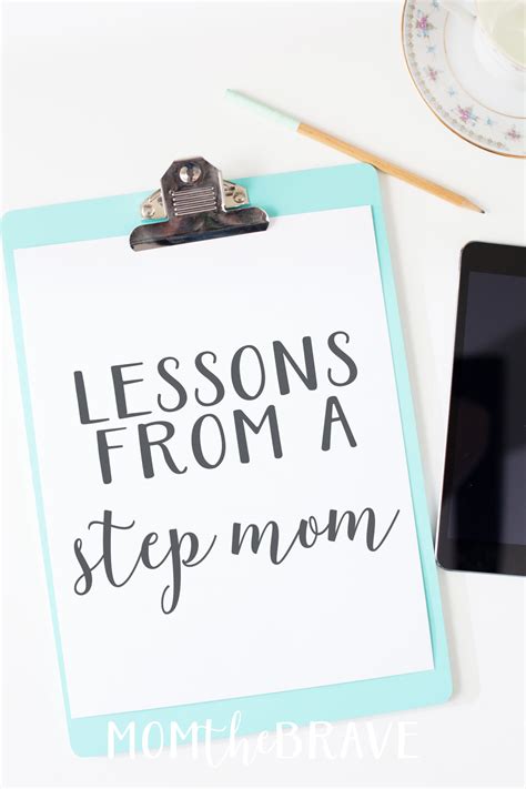 lessons from a step mom mom the brave