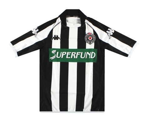 Partizan Belgrade 2003 04 Kits