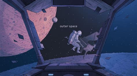 Outer Space Lofi Girl