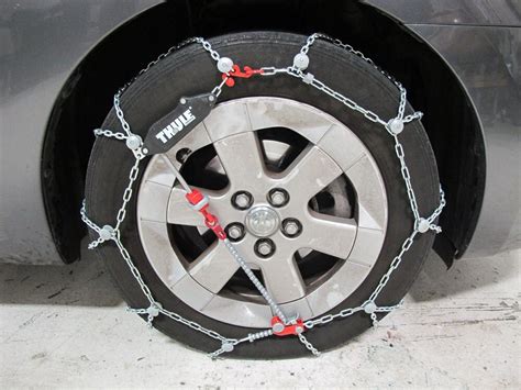 The cutters aren't as tall as what you normally see on a chainsaw. Thule Self-Tensioning, Low-Profile Snow Tire Chains ...