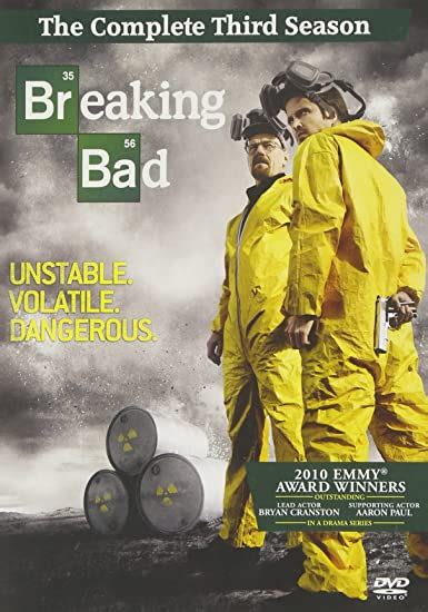 Breaking Bad Complete Third Season Dvd Region Us Import Ntsc