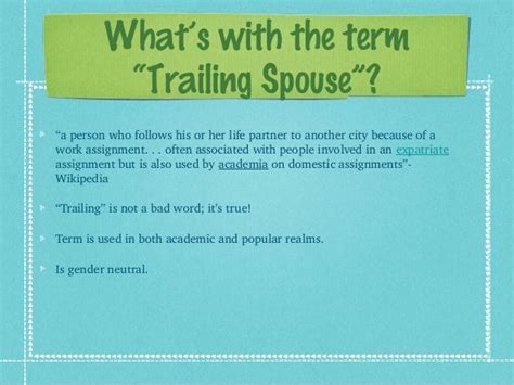 trailing spouse webinar presentation