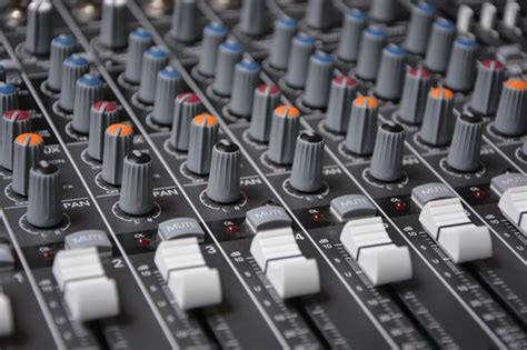 White Black And Gray Audio Mixer Free Image Peakpx