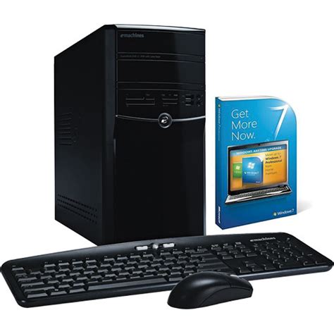 Emachines Et1831 07 Desktop Computer With Windows 7 Professional