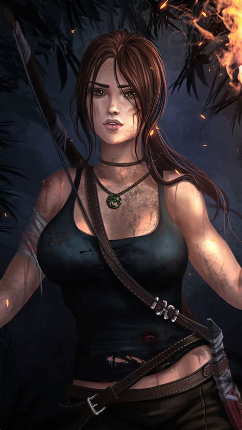 1080x1920 1080x1920 Tomb Raider Lara Croft Artwork Hd Artist