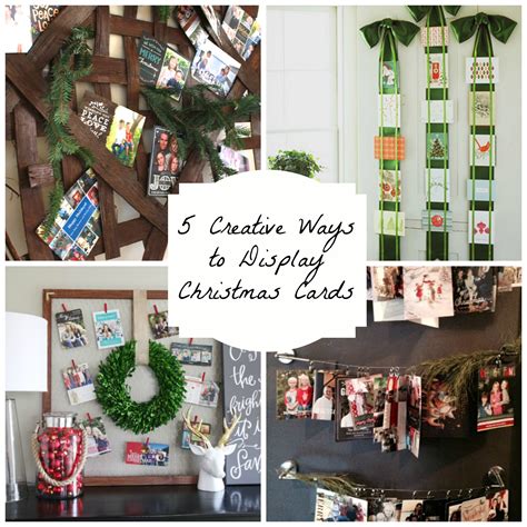 These diy christmas cards will be the star of any loved one's mantel. 5 Creative Ways to Display Christmas Cards - Domestic Charm