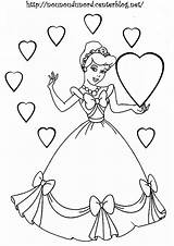 Cinderella Coloring Animation Movies Printable Cendrillon Coloriage Drawing Kb sketch template