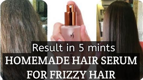 Homemade Hair Serum Conditioner Soft And Shiny Hair In One Day