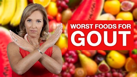 The Worst Foods To Eat If You Have Gout Dr Janine Youtube
