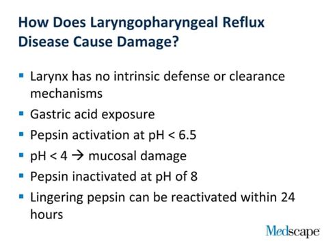 The Dreaded Diagnosis Of Laryngopharyngeal Reflux Disease Transcript