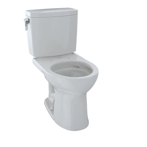 Toto Drake Ii Round 1 Gpf Two Piece Toilet In Colonial White Vitreous