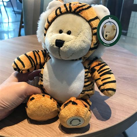 How fast can a siberian tiger run? 2019 Malayan Tiger Starbucks Bearista (Starbucks Malaysia ...