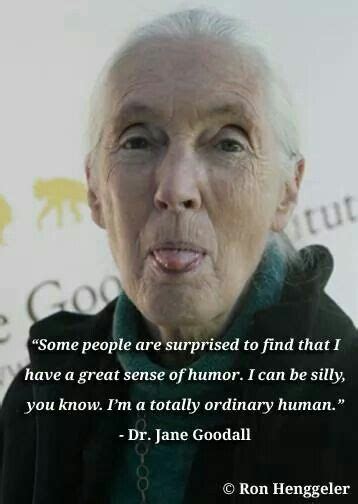 Dr Jane Goodall Primates Jane Goodall Quotes Extraordinary People
