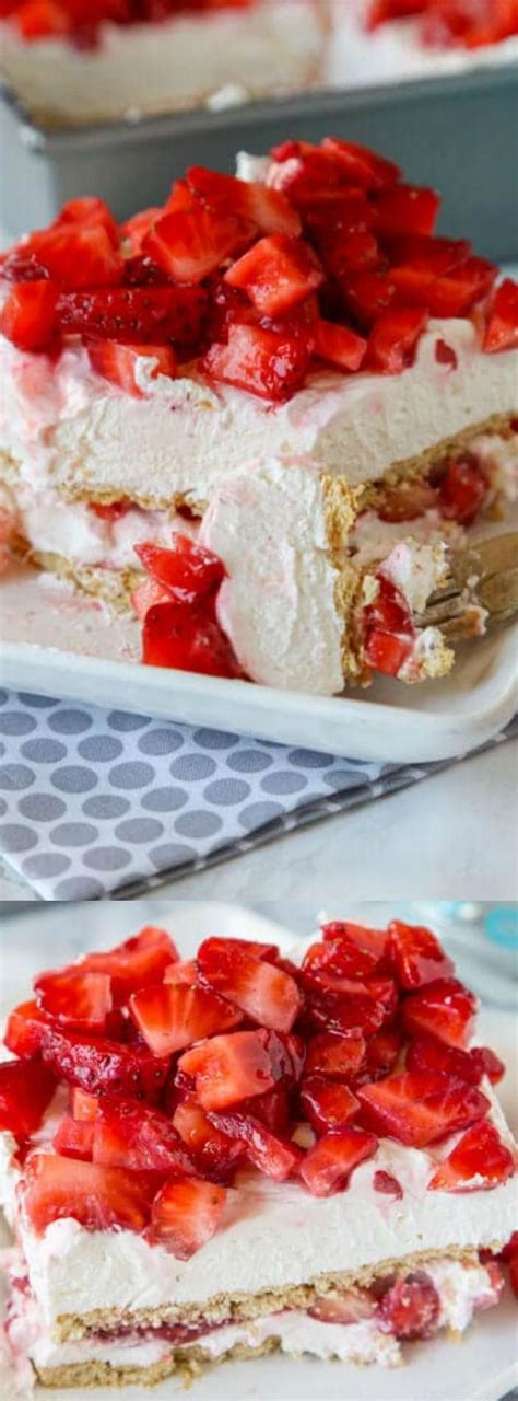 This Strawberry Cheesecake Lasagna from Dinners, Dishes ...