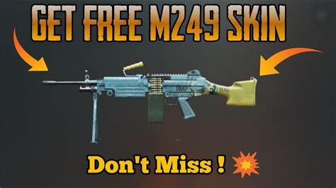 3,272 likes · 103 talking about this. How to get Free M249 Rare skin in Pubg Mobile - YouTube