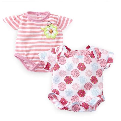 You And Me 2 Pack Bodysuits Pink Fits 12 14 Dolls Baby Toddler