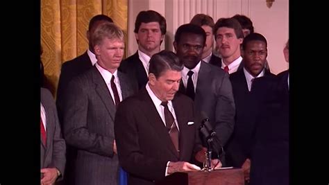President Ronald Reagan Remarks Congratulating New Editorial Video