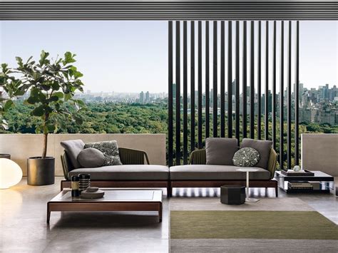 Italian Furniture Brands Minotti New Project For Outdoor