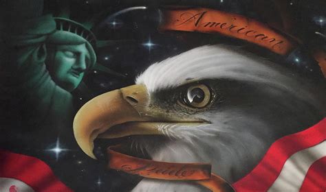 American Pride Painting By Phillip Masur