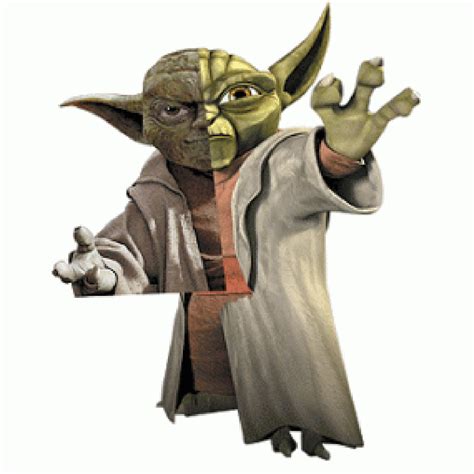 Yoda Cartoon Character