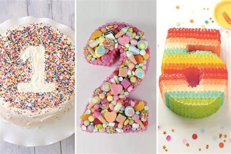 29 Creative Number Birthday Cakes To Make