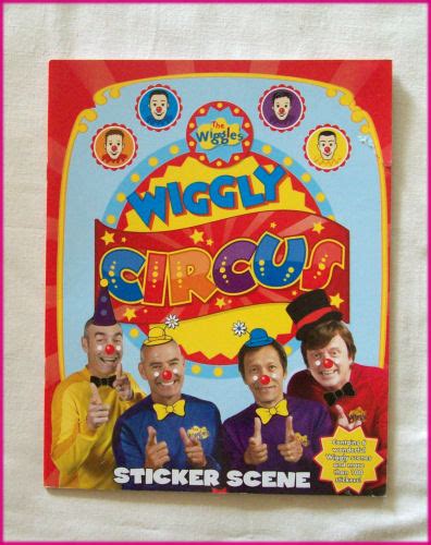 The Wiggles Wiggly Circus Sticker Book 100 Stickers And 6 Scenes