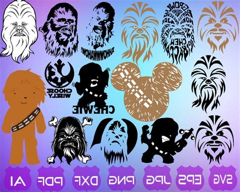 Get Free Chewbacca Svg PNG Free SVG files | Silhouette and Cricut