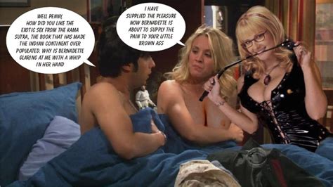 Post Bernadette Wolowitz Fakes Kaley Cuoco Kunal Nayyar