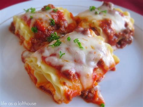 My Favorite Things Three Cheese Beefy Lasagna Roll Ups From Life As A