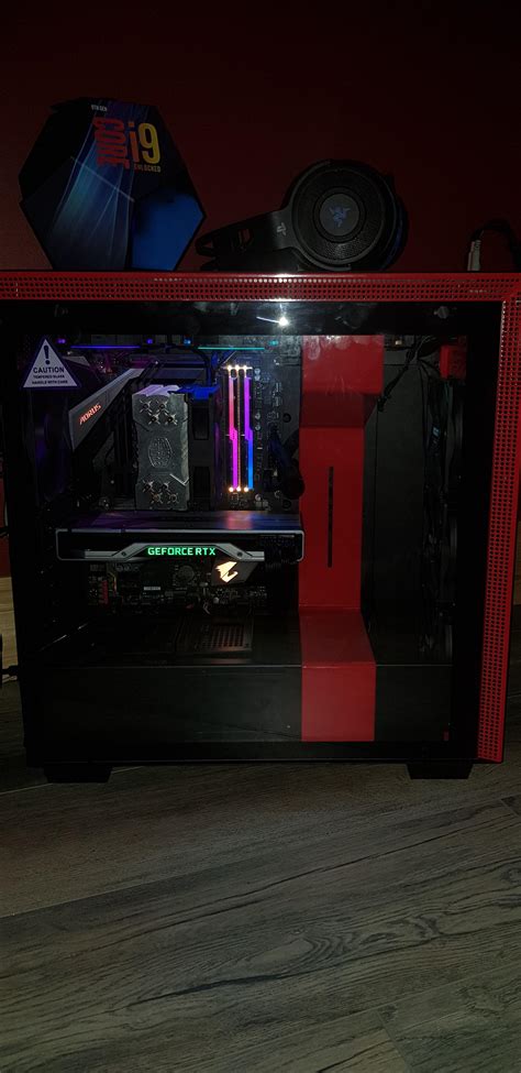 My First Built Computer My First One Was A Pre Built Specs I9 9900k