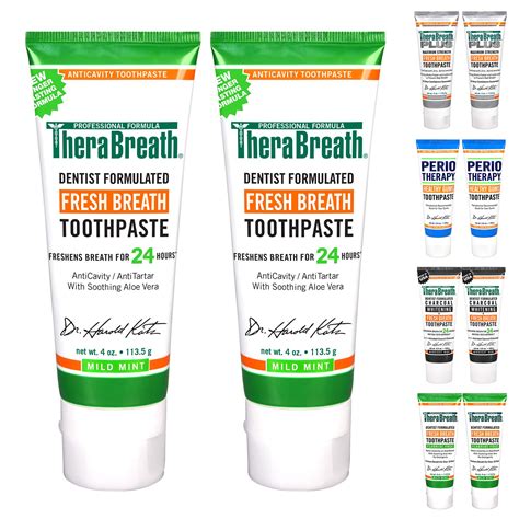 Therabreath 24 Hour Fresh Breath Toothpaste 4 Oz Pack Of 2 Buy