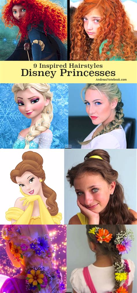Disney Princess Hair Tutorials Andreas Notebook