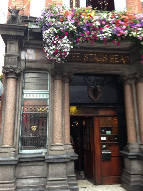 The Stags Head Pub Dublin Dublin Pubs Dublin Watercolor Art