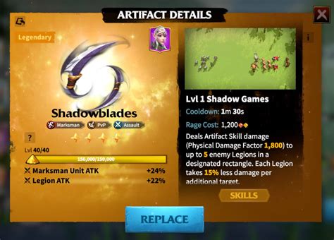 Artifacts Ultimate Guide And List Call Of Dragons
