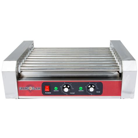Grand Slam Hdrg24 24 Hot Dog Roller Grill With 9 Rollers