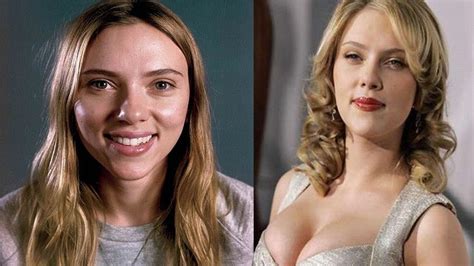 Hollywood Celebrities Without Makeup Before And After Wavy Haircut
