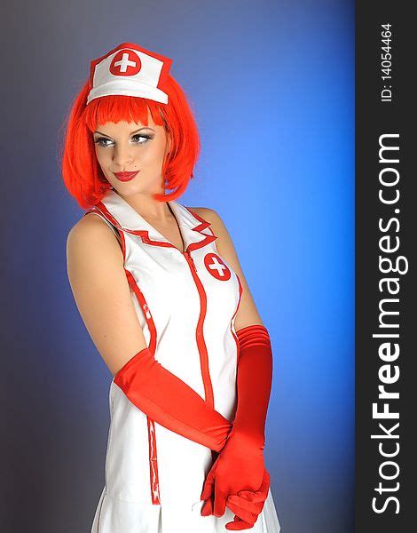 Young Sexy Nurse With Red Hair Free Stock Images And Photos 14054464