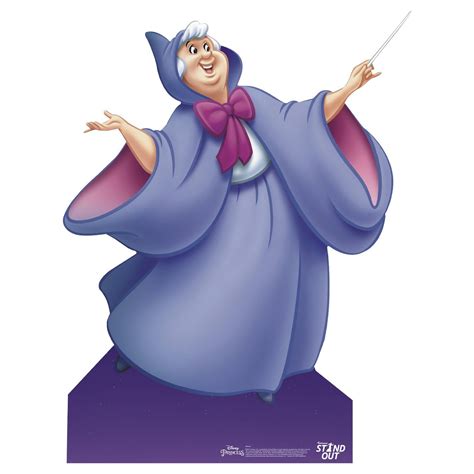 Cinderella Fairy Godmother Foam Core Cutout Officially Licensed Dis