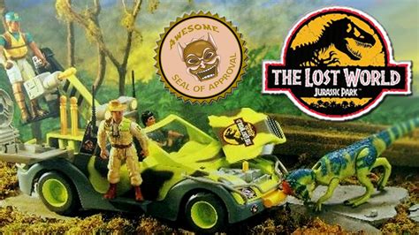 Jurassic Park Toys Tlw Series 1 Ground Tracker Review Youtube