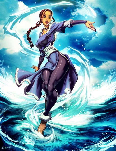 Katara Avatar Legends And More Drawn By Genzoman Danbooru