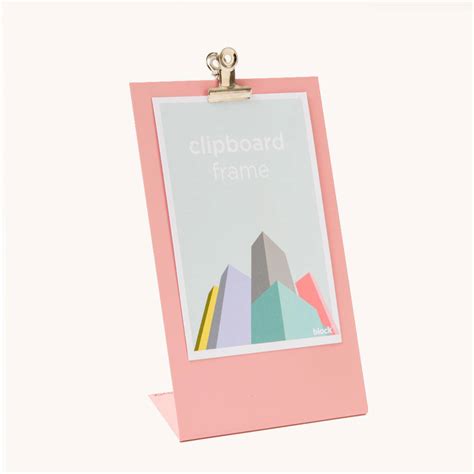 Medium Clipboard Photo Frame By Block Design