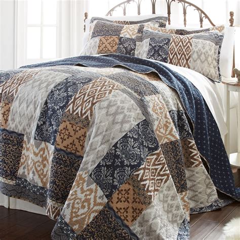 Choose from contactless same day delivery, drive up and more. Amazon.com: C&U 3 Piece Beautiful Brown Blue Tan White ...