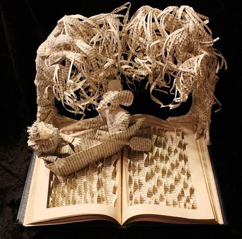 Stories From Books Come To Life In Paper Sculptures By Jodi Harvey Brown