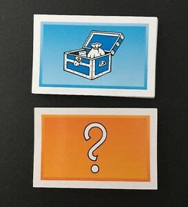 You can use these cards for your monopoly board game, there are both chance and community chest cards. Monopoly Community Chest and Chance Cards - Full set of 32 ...