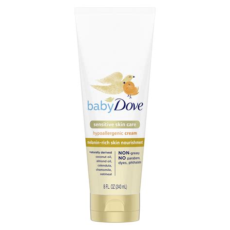 Baby Dove Sensitive Baby Cream Melanin Rich Skin Nourishment