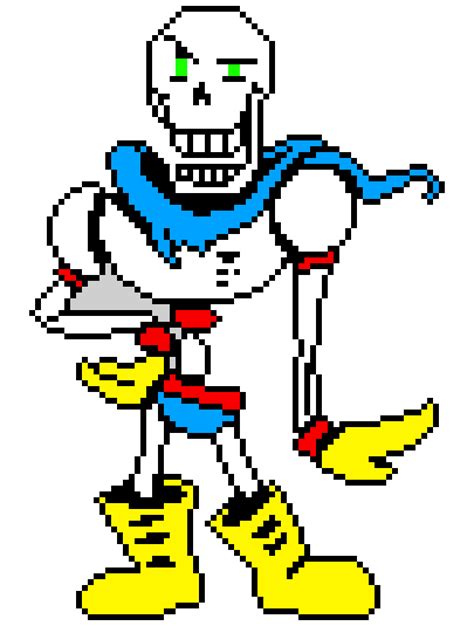 Undertale Papyrus Sprite Pixel Art Maker