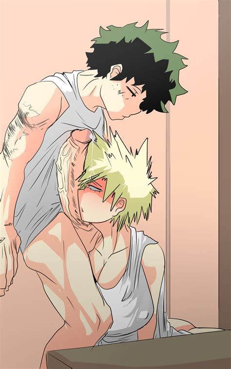 Wellllll Bakugou Mitsuki Midoriya Izuku Boku No Hero Academia