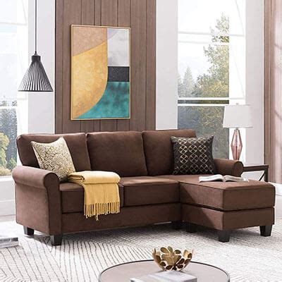 Nolany Reversible Sectional Sofa Couch 