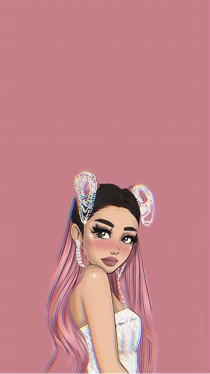 Ariana Grande Anime Rings Mn Wallpalpers Bakrounds