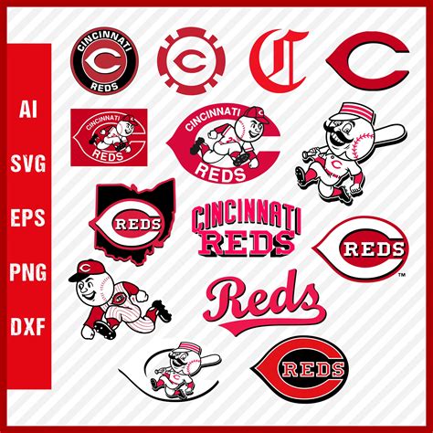Cincinnati Reds Logo Reds Svg Cut Files Layered Svg Logo Inspire Uplift